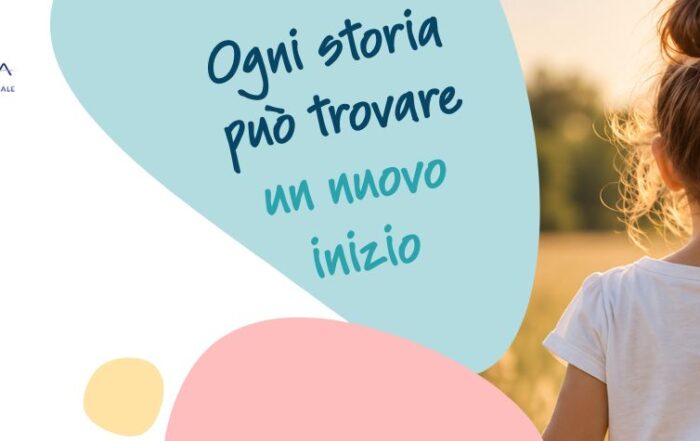 Banner del progetto di sensibilizzazione sul tema dell'affido del Coises LT5